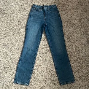 Madewell Curvy Perfect Vintage Jean